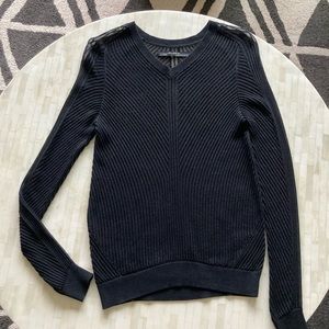 AllSaints Open knit sweater